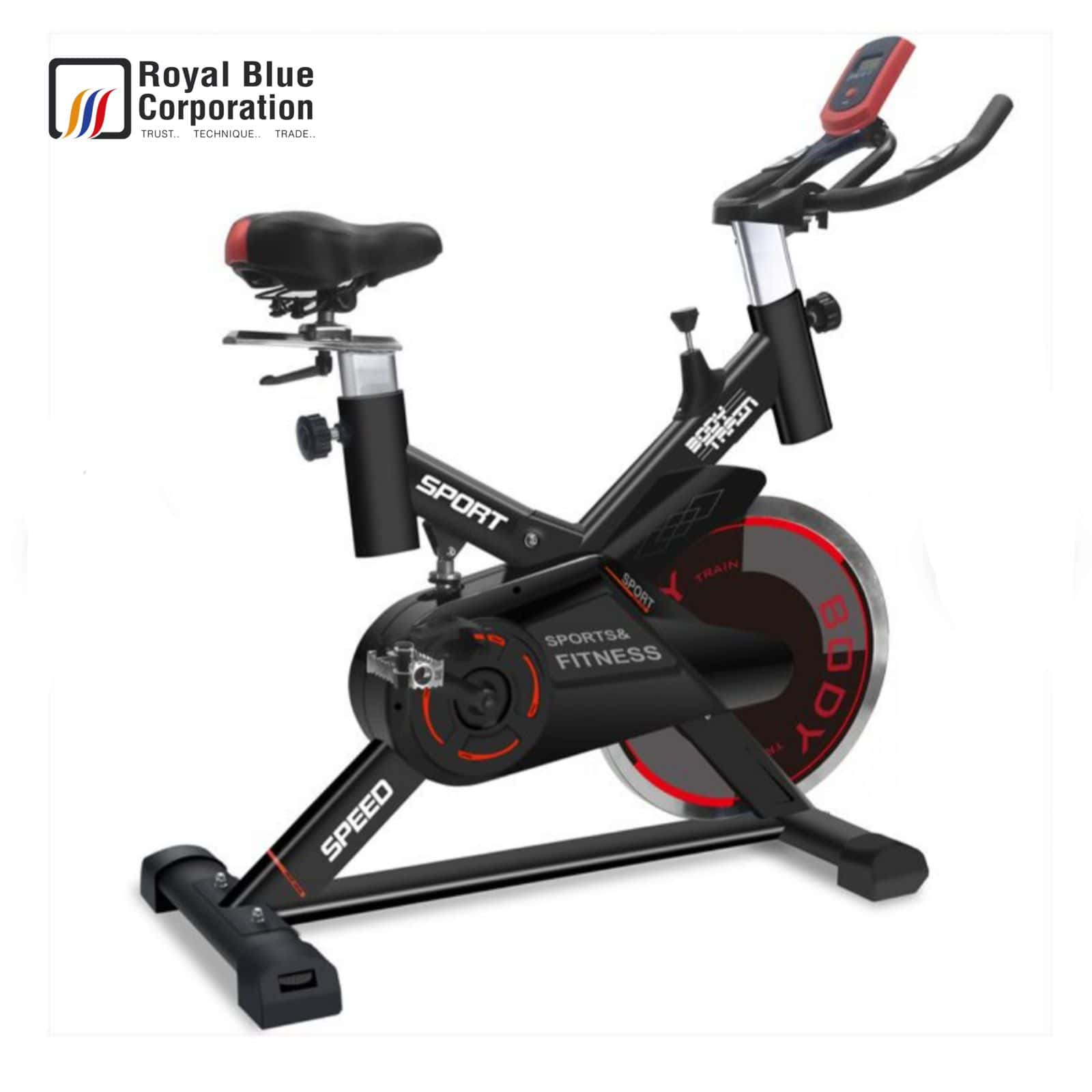 Exercise Spin Bike Top Quality BodyTrain Racer Exercise Spin Bike