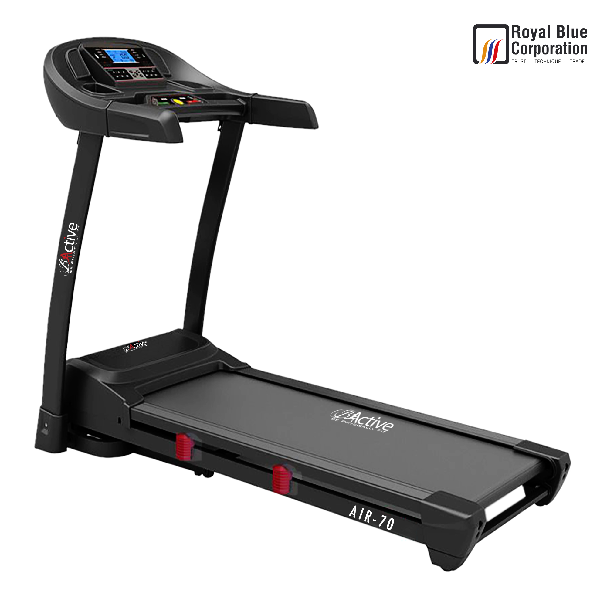 Side view bActive Treadmill